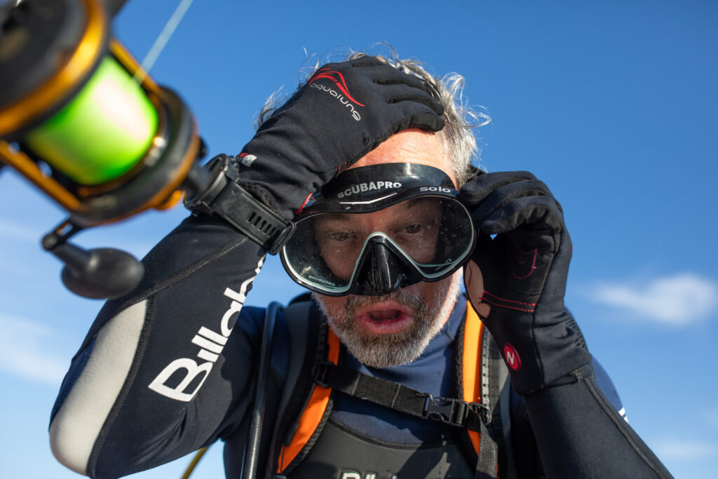 man in scuba gear