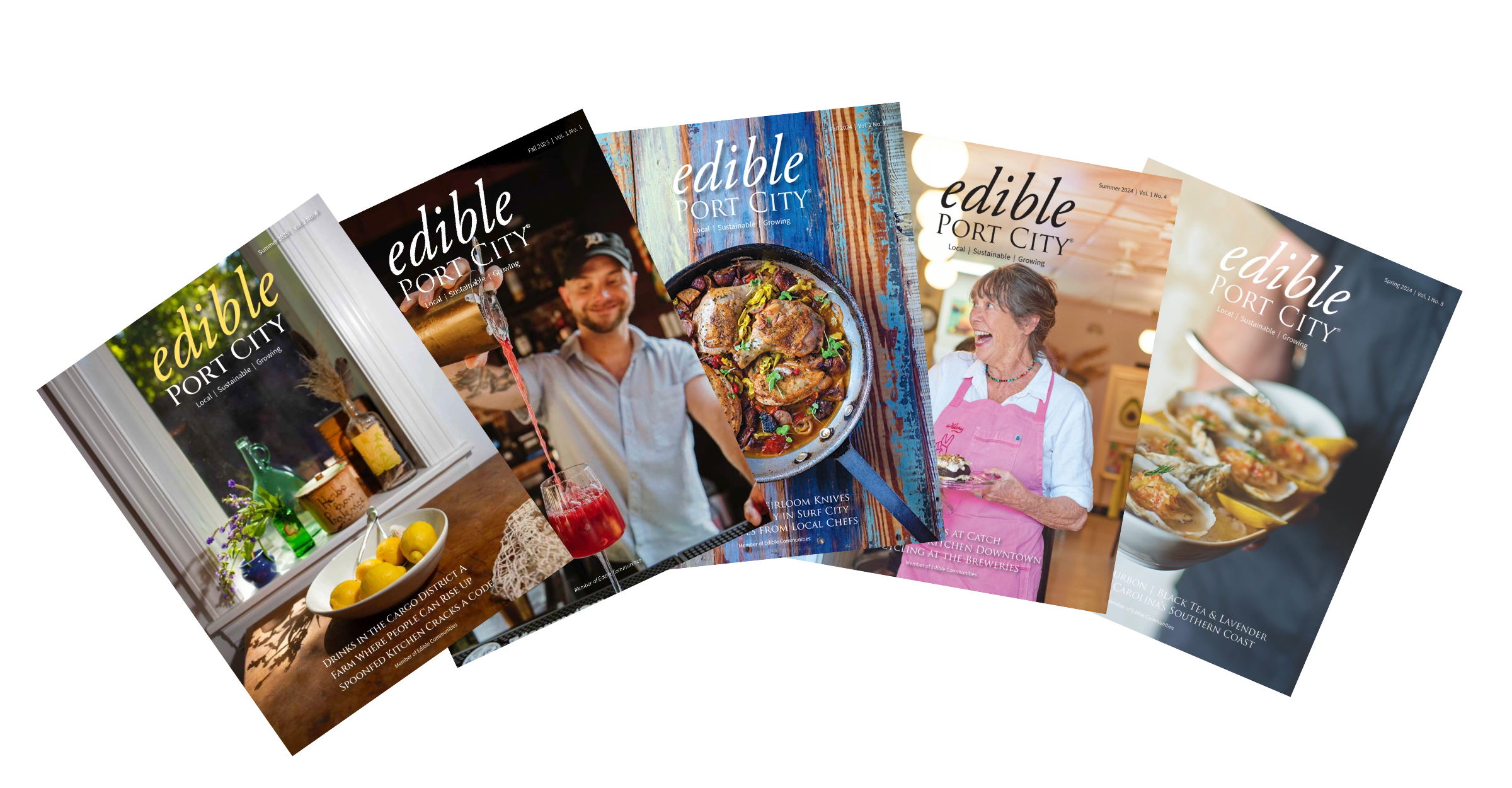 pic of spread of edible port city covers